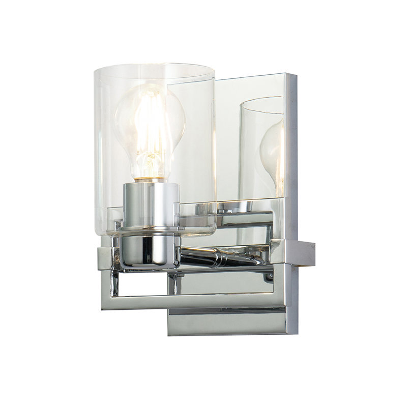 Estes 1 - Light Armed Sconce, Chrome