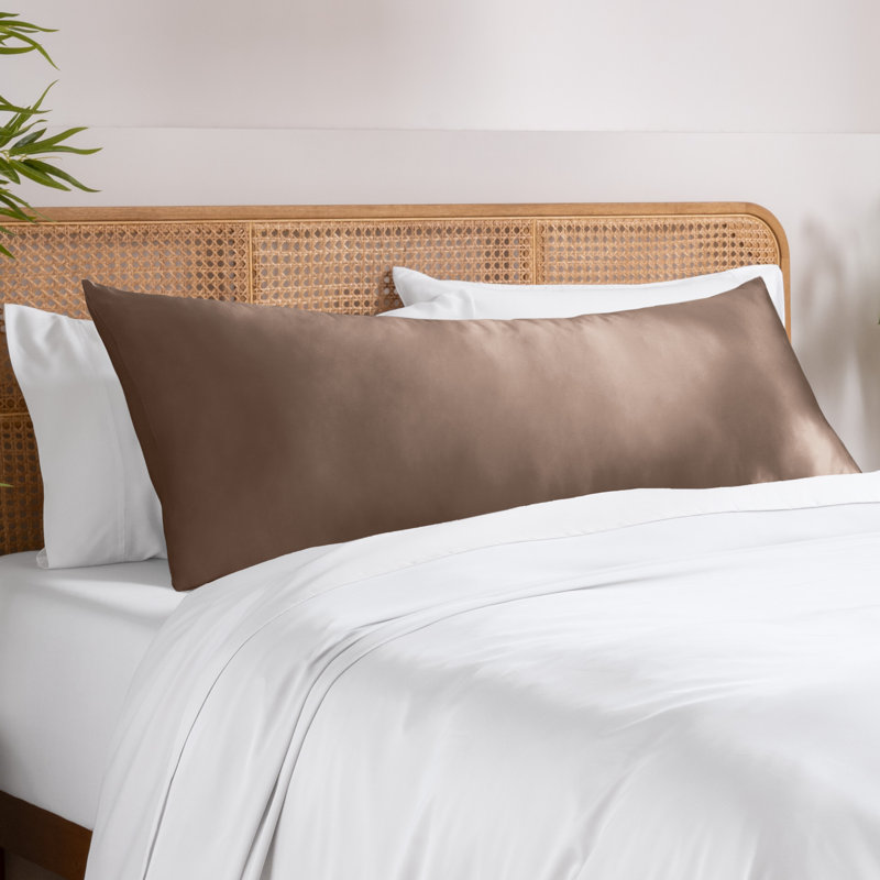 Rayon from Bamboo Body Pillowcase, Taupe