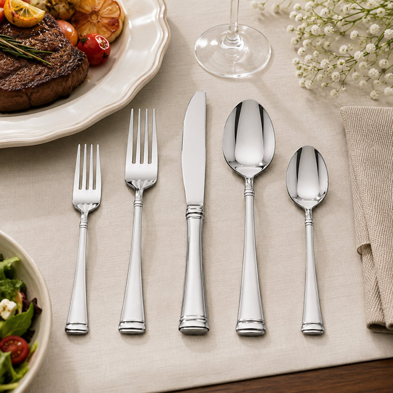 45-Piece Silverware Set
