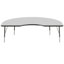 Table d'activité 48 "x 72" avec moulures en T et pieds réglables-99077991-122266764