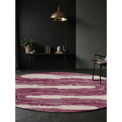Silky Soft Plush Red Area Rug