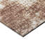 Tapis abstrait brun tissé à la machine-2117734237