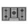 800 Series,36' Gas Cooktop,5 Burner,SS