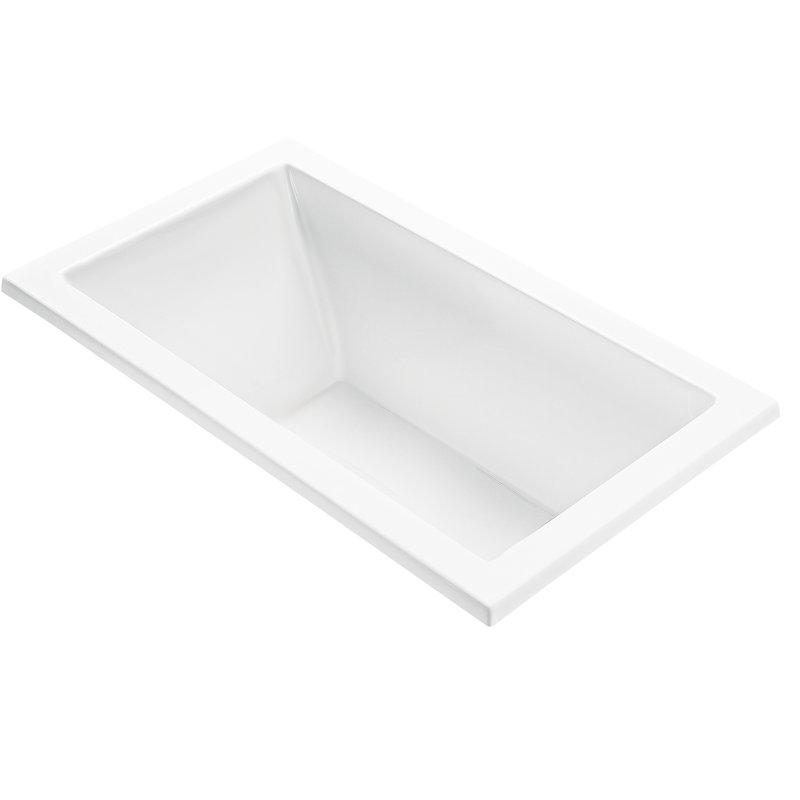Baignoire encastrée 54 "MTI Solutions 19, Blanc