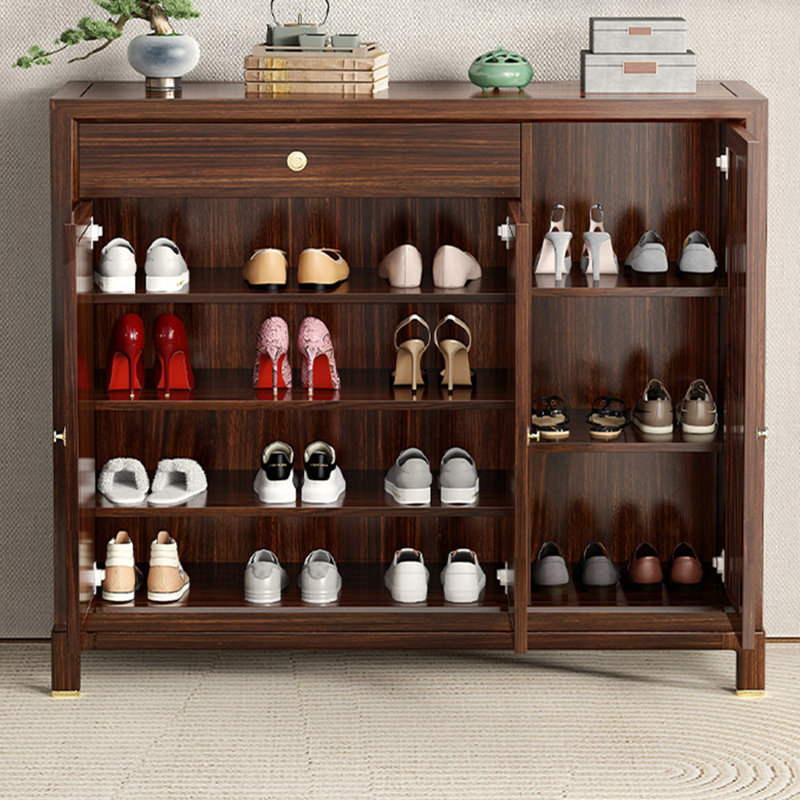 Armoire à chaussures de rangement classique de style chinois