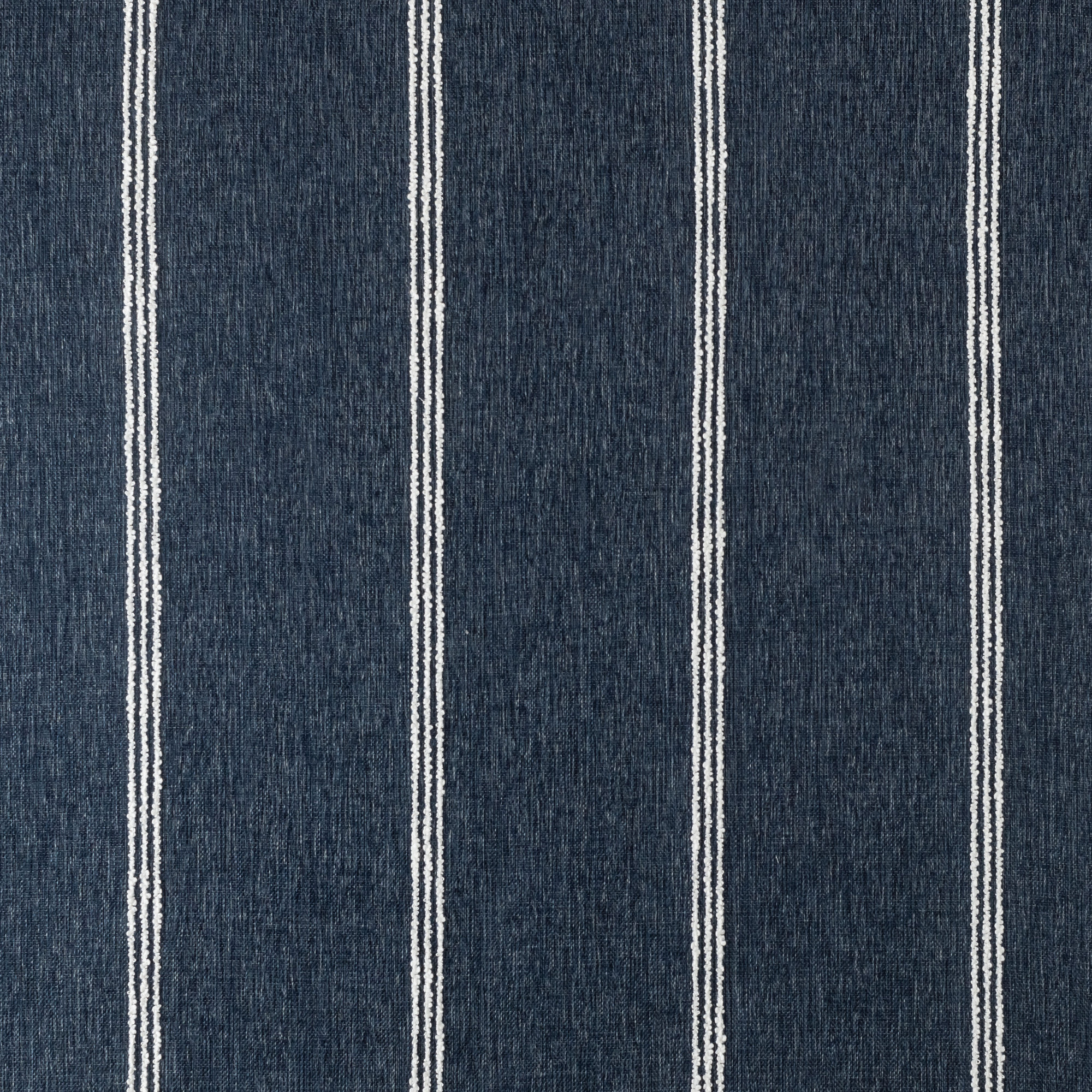 Sunbrella Outdoor Striped Lounge Cushion, Blue