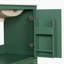 Meuble-lavabo autoportant 30 po avec lavabo, panneau de fibres à densité moyenne et structure en bois massif, 1 tiroir séparateur et 2 portes à fermeture en douceur (double tablette sur la porte)-2085081755