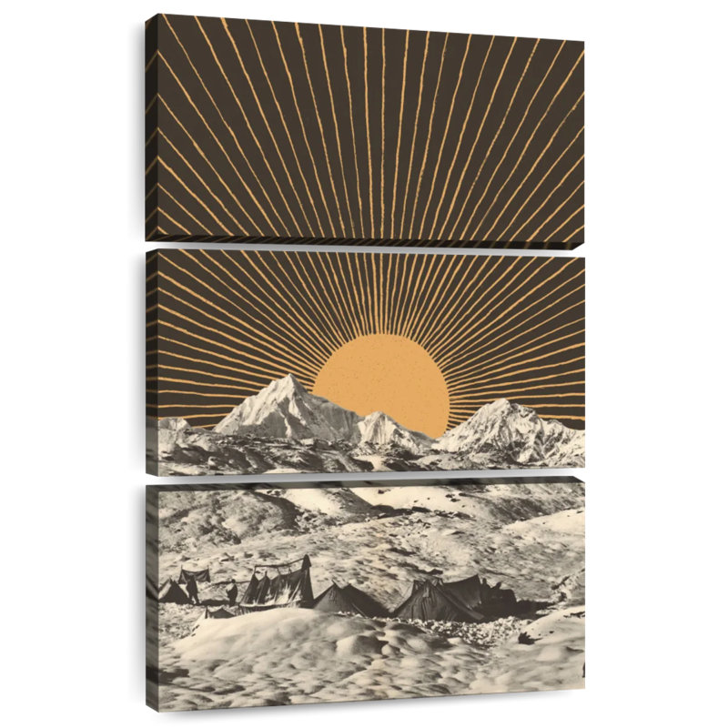 Oberle Mountainscape V, 74" H x 48" W