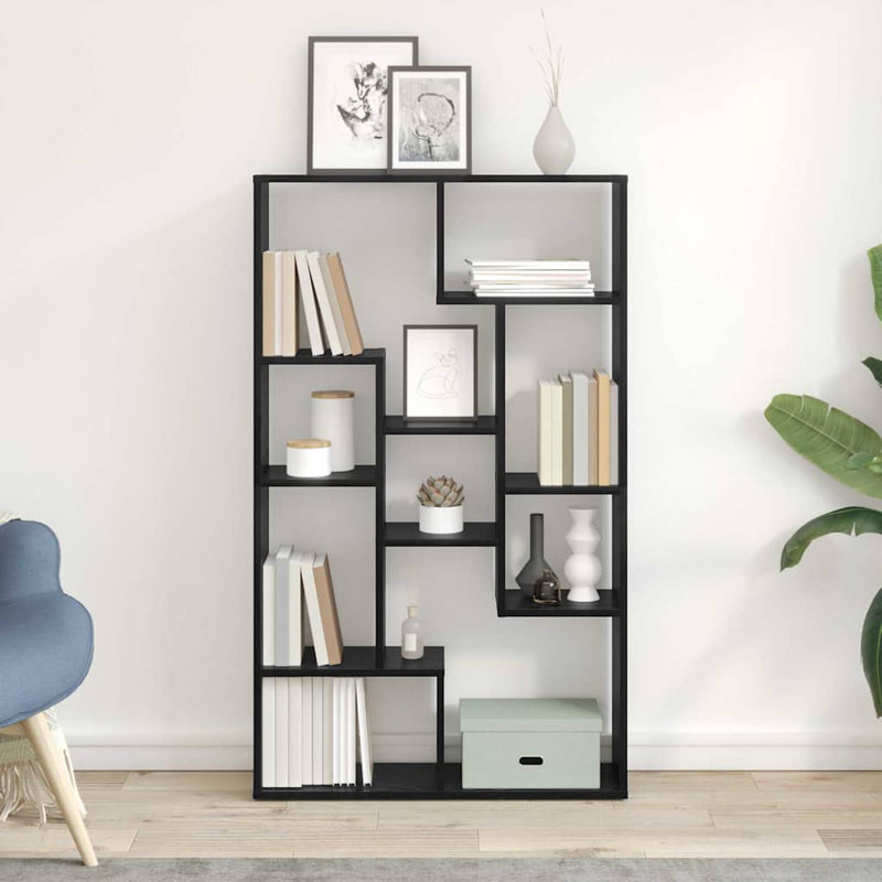 Geometric Bookcase, (4 Shelves) 120cm H x 72cm W x 20cm D
