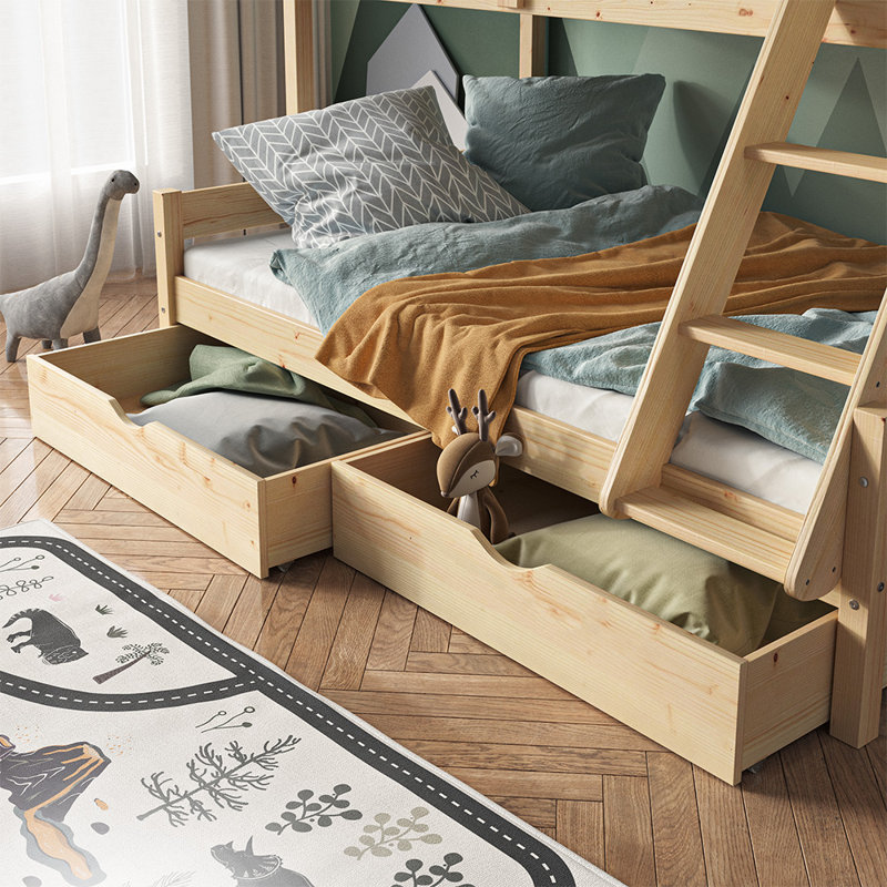 Liv Underbed Storage Drawers, Brown