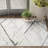 Amii Abstract Stripe Contemporary Ivory/Gray/Charcoal Area Rug-585779123