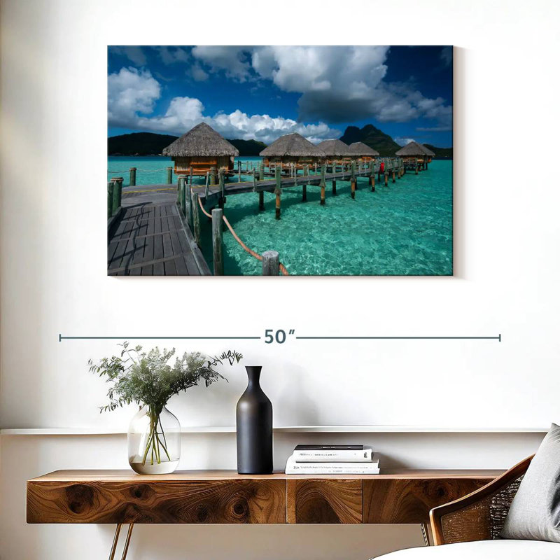 Aletra Bora Bora Beach Villa, H 26 po x l 39 po