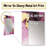 Pink and gold Marble Essence IV - Marble Unique Mirror, Pink Large Wall Mirror, Printed Metal Art-587642222