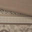 Ensemble d'édredon luxueux en jacquard - 7 pièces en brun et or, taille grand