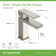 Duro Single-Hole Single-Handle Bathroom Faucet with Push Pop Drain