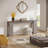 70.9" Narrow Wood Farmhouse Console Table-94149639