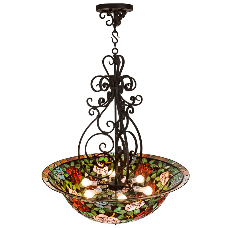 Tiffany Rosebush 6 - Light Pendant