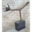 Sculpture en bronze Thin Hand La Main par Alberto Giacometti 16 po x 18 po
