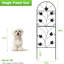 Panneau de clôture décoratif en métal H 3 pi x l 13 po