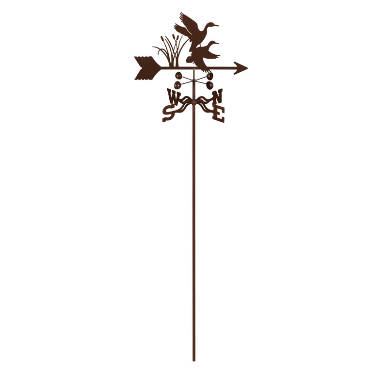 Mandelyn 28'' H Animals Weathervane, Garden Mount