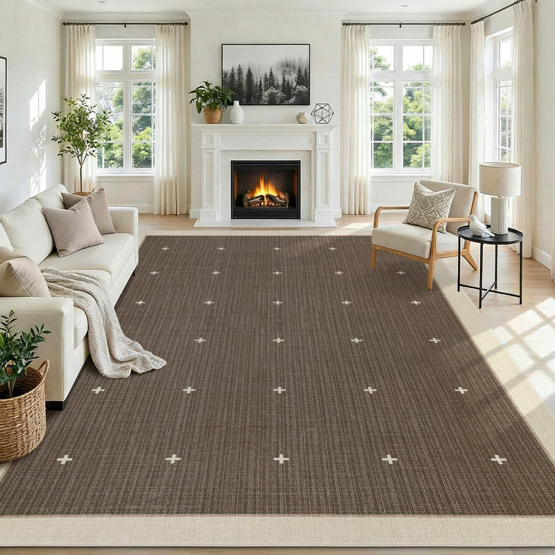 Tapis de couloir Modern Modern, Rectangle 5 pi x 7 pi