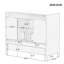 Meuble-lavabo simple 36 po avec comptoir en céramique 36 po