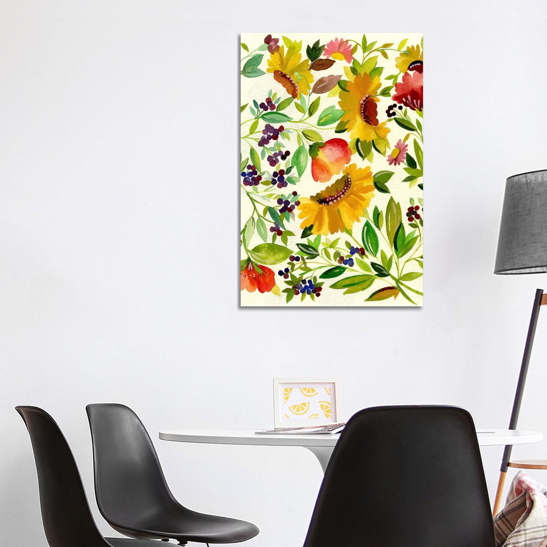 Sunflowers by Kim Parker - Wrapped Canvas Gallery-Wrapped Canvas Giclée