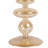Sculptural Glass Candle Holder with Rounded Accent Base - Modern Tabletop Candle Holder for Coffee Table Display - Decorative Candle Stand Holder for Any Room - 7"-1486023623