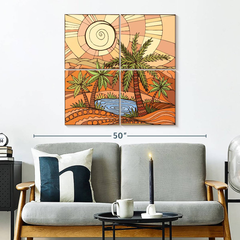 Alvord Desert Oasis, 32" H x 32" W