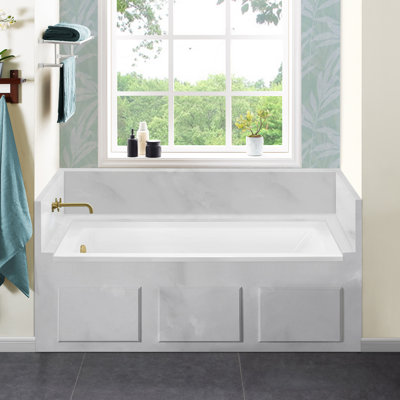 Baignoire en alcôve 66 "x 32" Voltaire