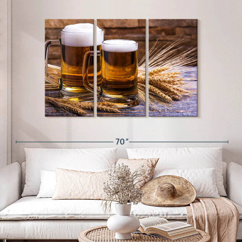 Yarlin Craft Beer, 32" H x 50" W