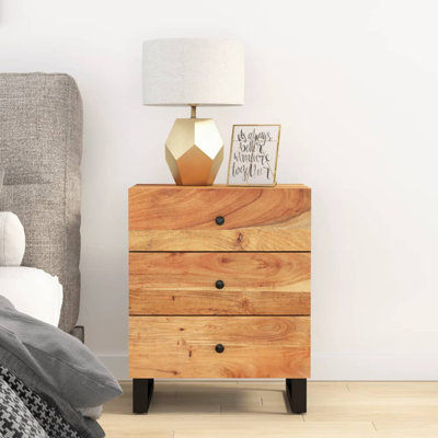 Table de chevet en bois massif