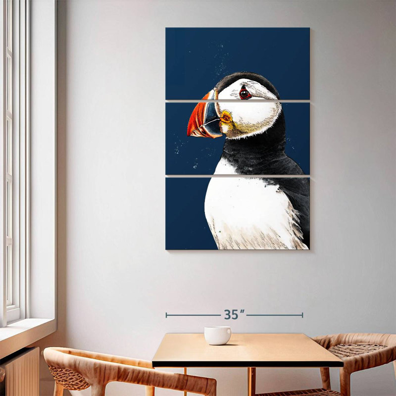 Brampt Clive The Puffin, 65" H x 42" W