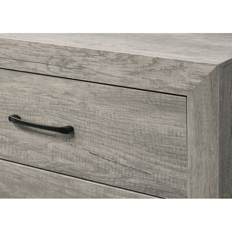 Table de chevet contemporaine à 2 tiroirs 1Pc