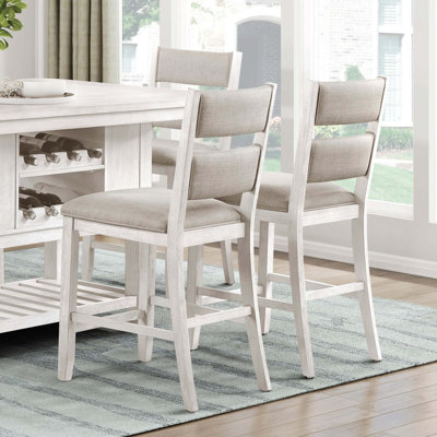 Ensemble de 2 chaises à hauteur de comptoir Modern Farmhouse