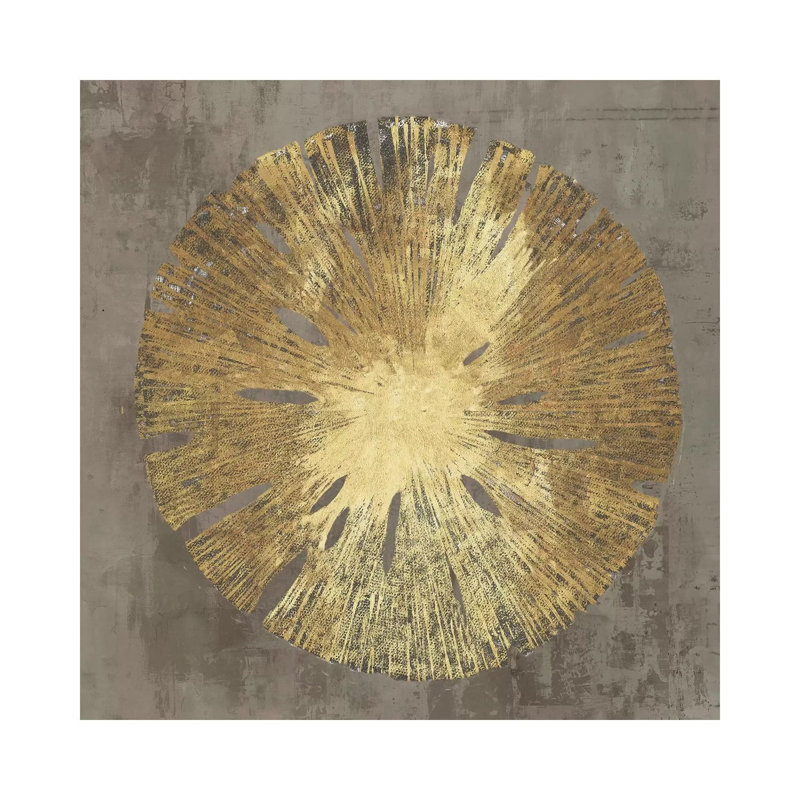 Sand Dollar II by Aimee Wilson - Wrapped Canvas Painting, 45.72 cm H x 45.72 cm W x 1.91 cm D