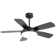 42" 5-Blade Modern Ceiling Fan With Tri-Color LED Light Source, Silent Motor, Remote Controller