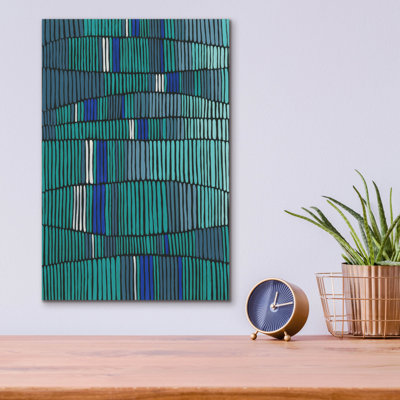 «Teal Tribal I» par Regina Moore