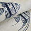 Papier peint nautique bleu marine marine