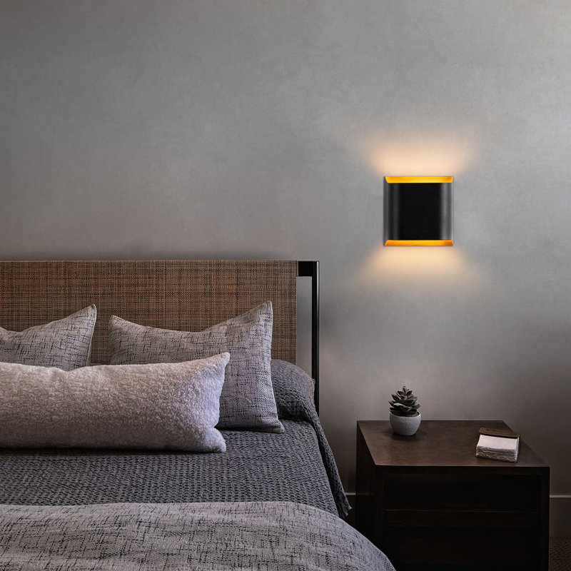 Lampe murale, Noir