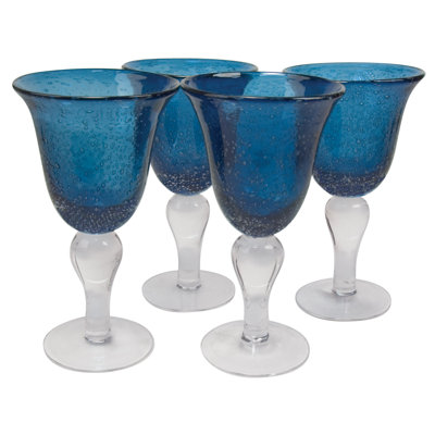 Abingdon 14oz. Handmade Crystal Goblet Set