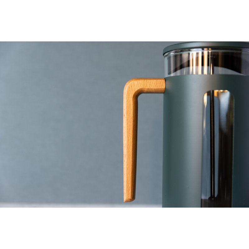 Pisa 1L Cafetiere, Green