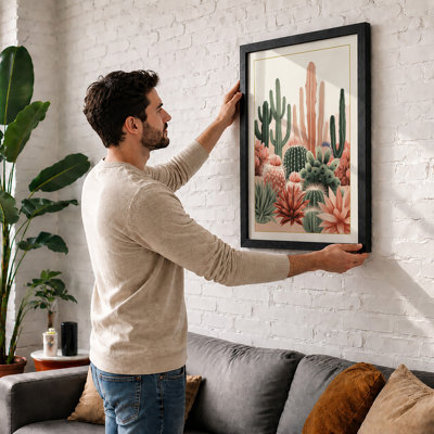 Desert Garden Bloom Botanical - Framed Print