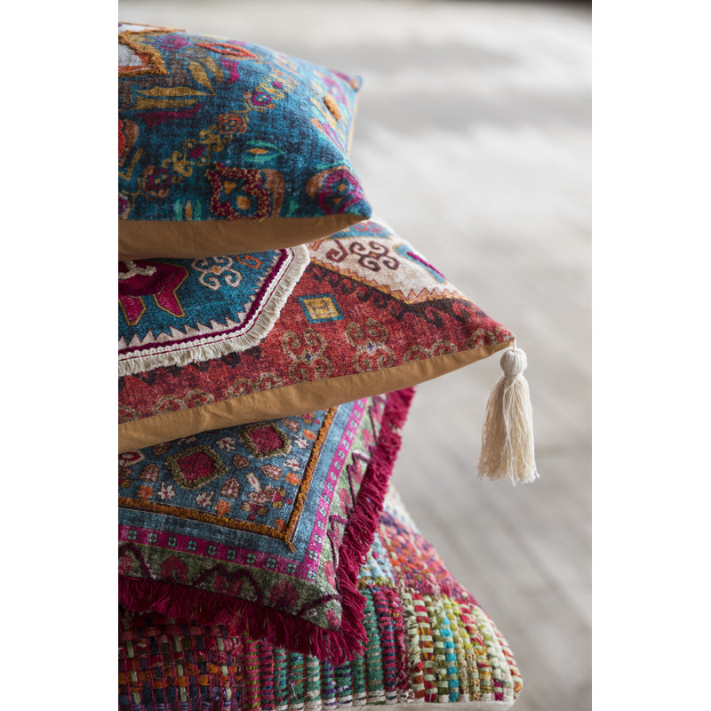 Coussin décoratif, Polyester / bourre en polyester, 13 po x 21 po