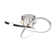 Cleophis Set of 2 Matt Black LED Loop Ceiling Lights