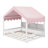 All-In-One Daybed With LED Lights, Bookshelf Storage, Fence & Dream Curtain-1981473211