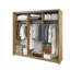Bejo 3 Door Manufactured Wood Wardrobe