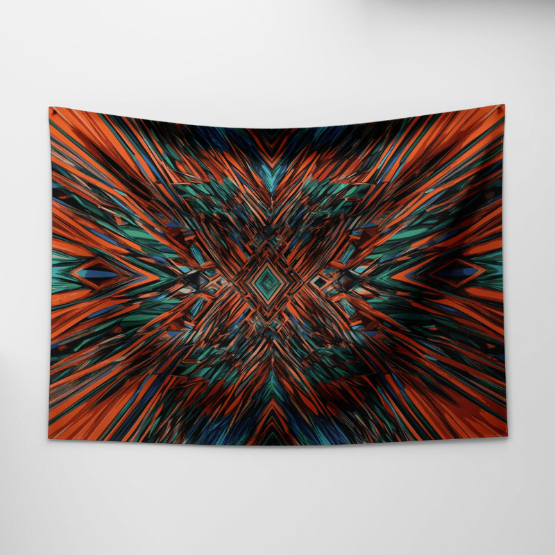 Tapisserie murale Op Art, 51 po x 60 po