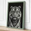 Tiger's Gaze Modern - Wrapped Canvas-314546824-314546835