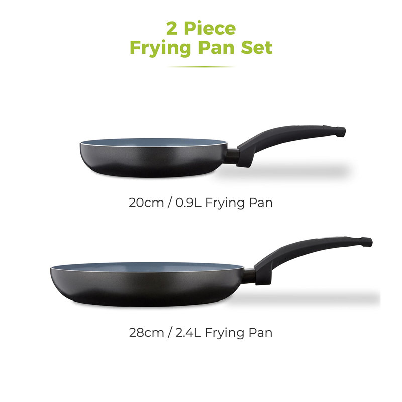 Dayneka Ceramic Non-Stick Frying Pan Set